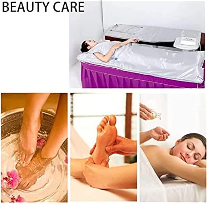 50 Pack Sauna Bag Plastic Body Wrap Disposable Sauna Blanket Liners 87 X 47 - Image 2
