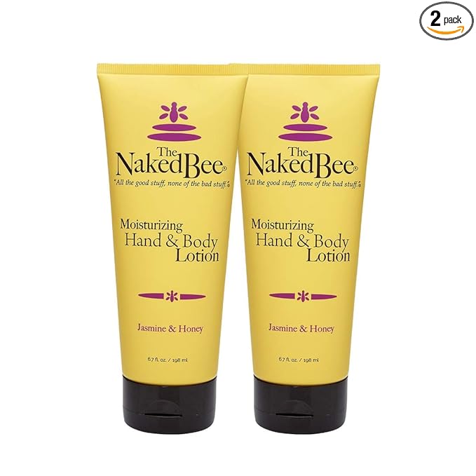 The Naked Bee Jasmine & Honey Moisturizing Hand & Body Lotion, 6.7 oz by TheNakedBee