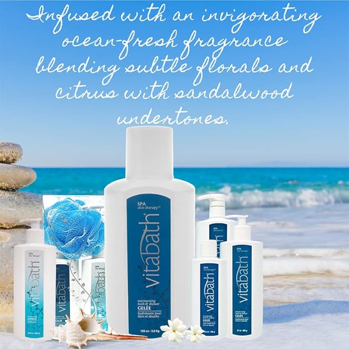 Vitabath Spa Skin Therapy Moisturizing Bath & Shower Gel Wash Nourishing - Image 8