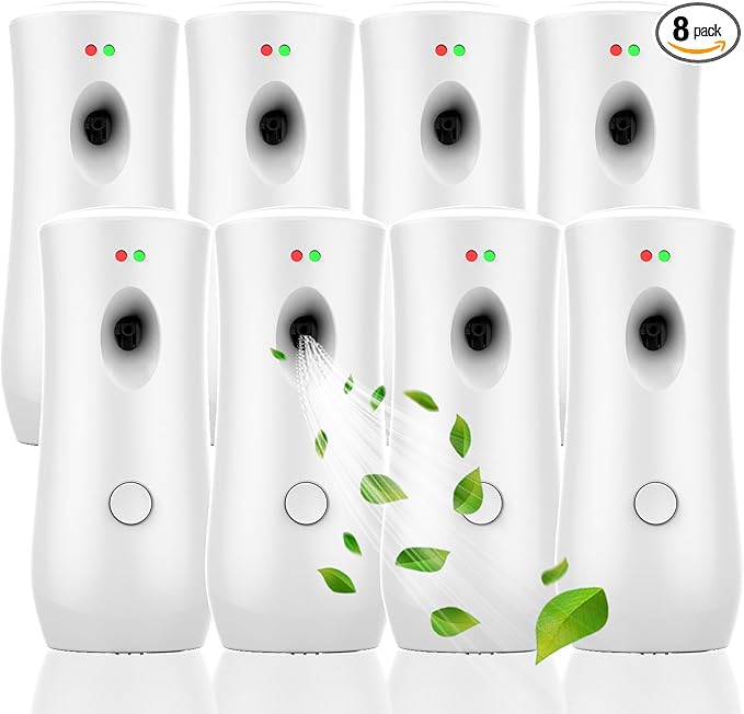Automatic Air Freshener Spray Dispenser, Free Standing or Wall Mounted by DZUEKOMI