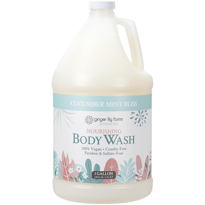 Ginger Lily Farms Botanicals Nourishing Body Wash, 100% Vegan & Cruelty-Free by GingerLilyFarms