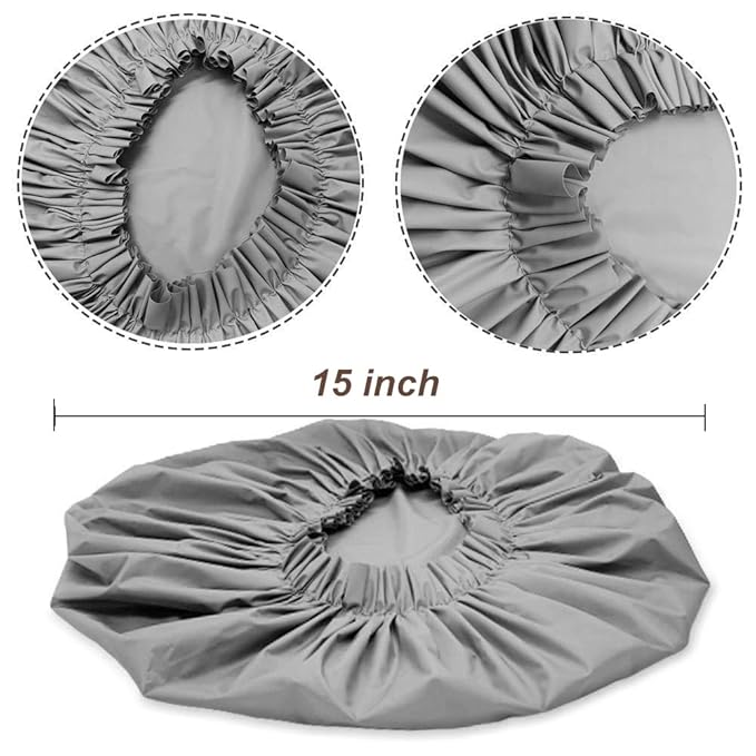 ELEBOX Large Shower Cap 3 Pack Oversized Shower Cap - Image 7