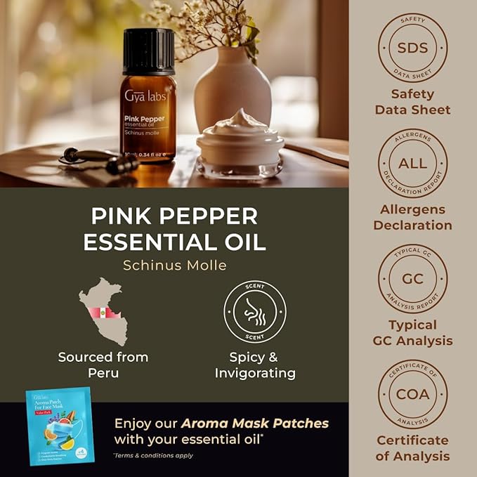 100% Pure Pink Pepper Essential Oil - Image 6