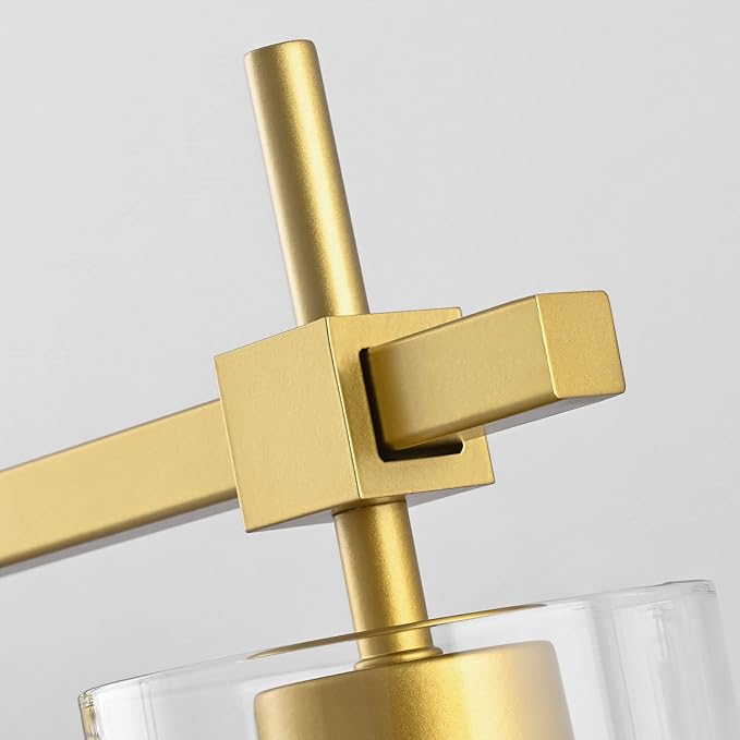SOLFART Gold 3 Lights Bathroom Light Fixtures - Image 5