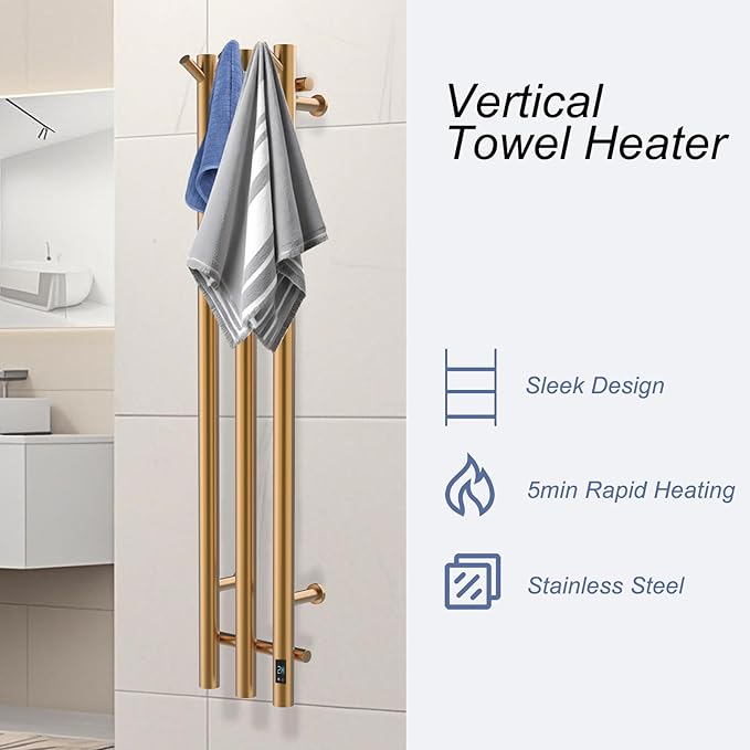 Electric Heated Towel Rack - Image 2