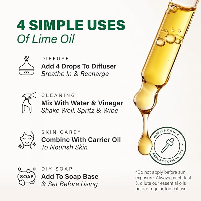 100% Pure Lime Oil - Image 5