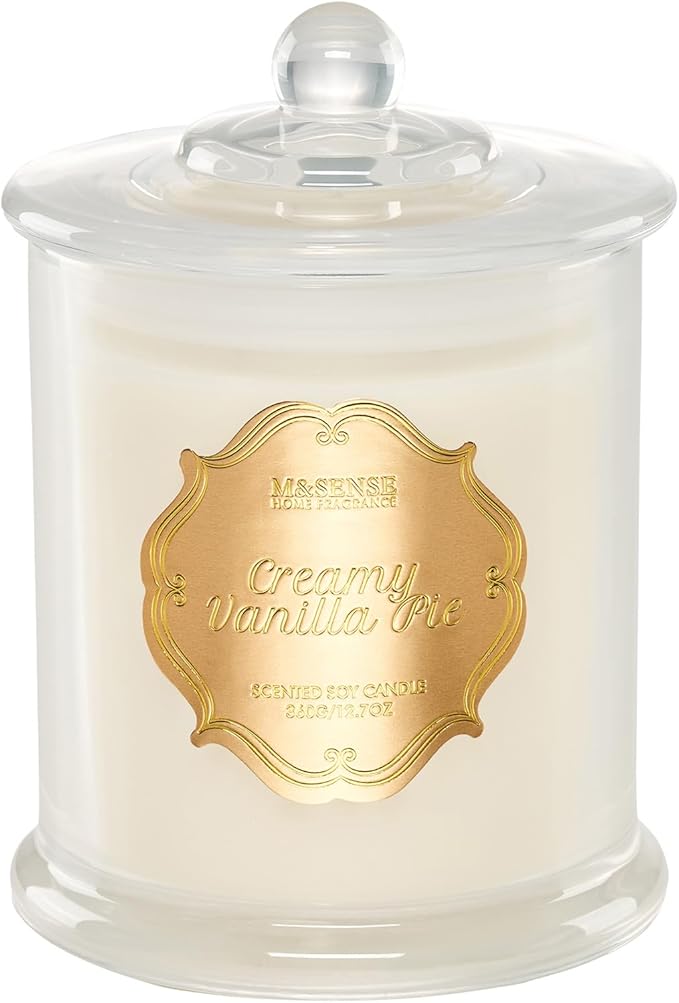 M&SENSE Creamy Vanilla Pie Soy Candles by MSENSE