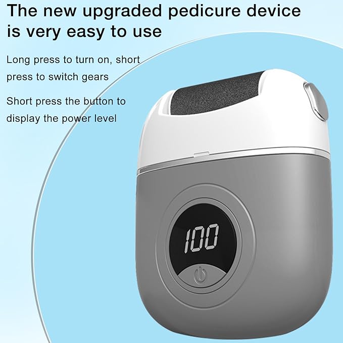 Callus Remover Foot File, Electric Foot File Grinding Machine Foot Repair and - Image 7