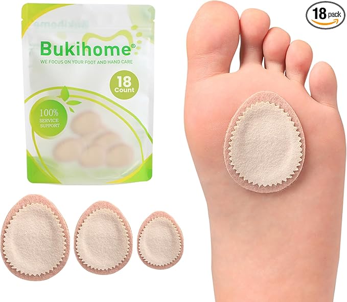 Bukihome Extra Thick Callus Remover, Felt Callus Pads, Protect Calluses from by Bukihome