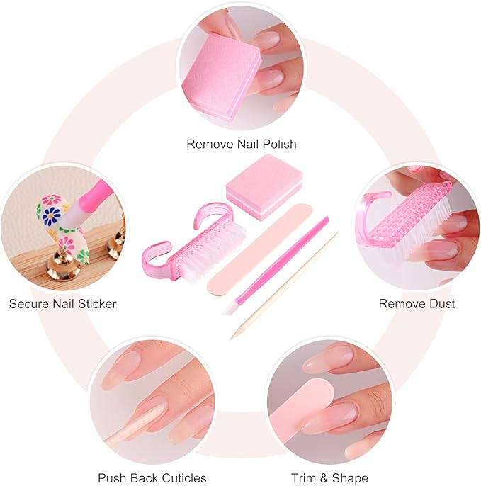 SUTOKAKA 10 Sets Disposable Manicure Prep Kit - Image 4