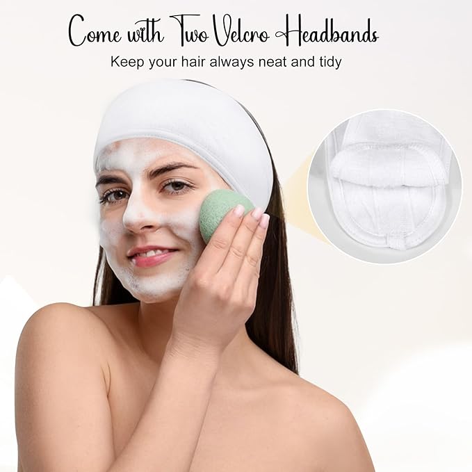 Face Steaming Towel, 4 Pack Reusable Face Towel Mask - Image 5