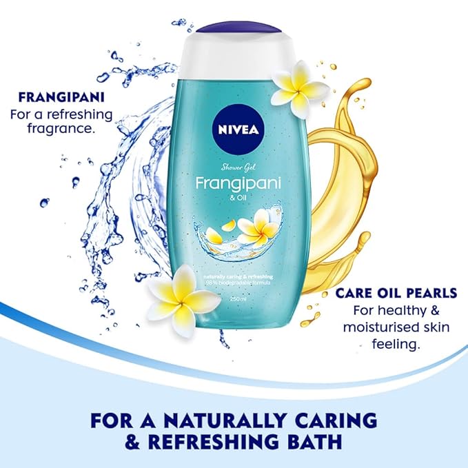 Nivea Frangipani & Oil Shower Gel - Image 3
