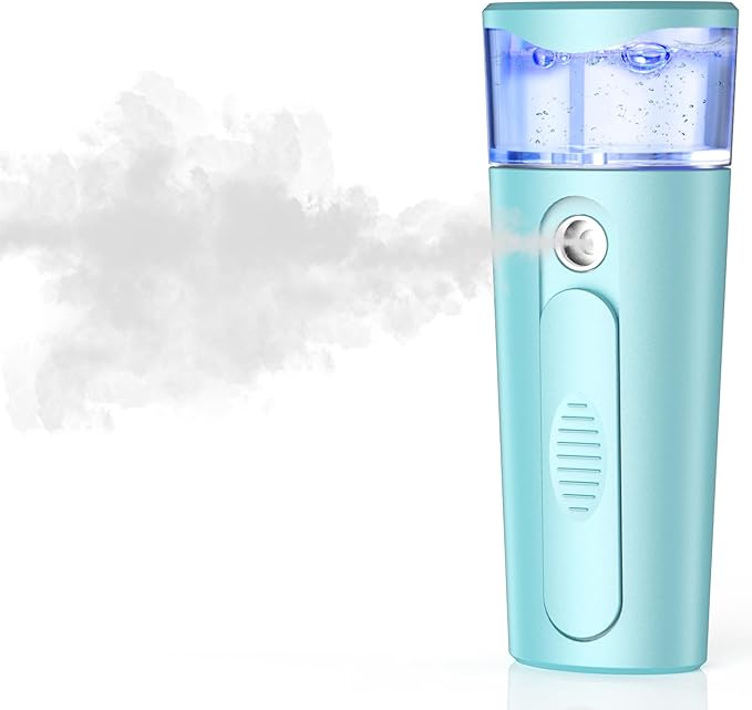 withthesun Nano Face Mister, Facial Steamer, USB Rechargeable Cool Mist Sprayer by withesun