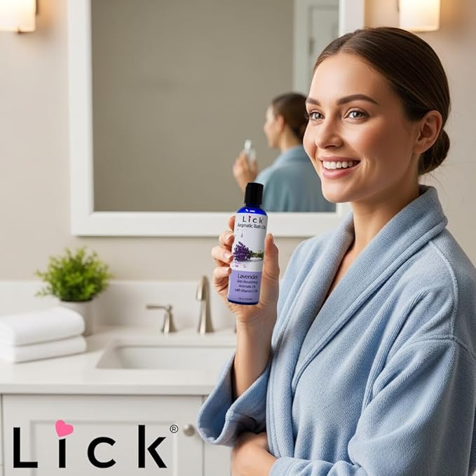 Lick Lavender Aromatic Bath Oil - Image 5