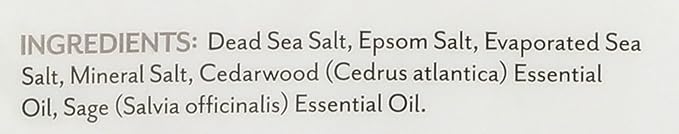 Soothing Touch Cedar Sage Restoring Bath Salts Pouch 32 Oz - Image 3