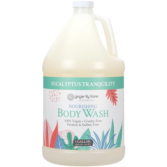 Ginger Lily Farms Botanicals Nourishing Body Wash, Eucalyptus Tranquility by GingerLilyFarms