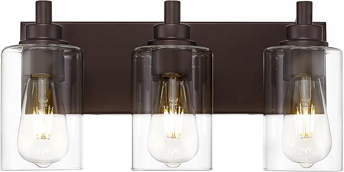 3-Light Bathroom Light Fixtures, Modern Vanity Light by Metwet