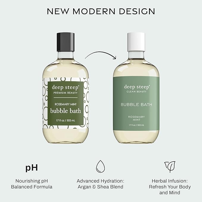 Deep Steep Rosemary Mint Bubble Bath - Image 4