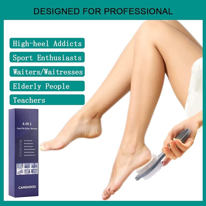 CAREHOOD Foot File Callus Remover - Image 4