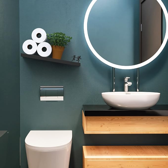 Artori Floating Toilet Paper Shelf Storage - Image 4