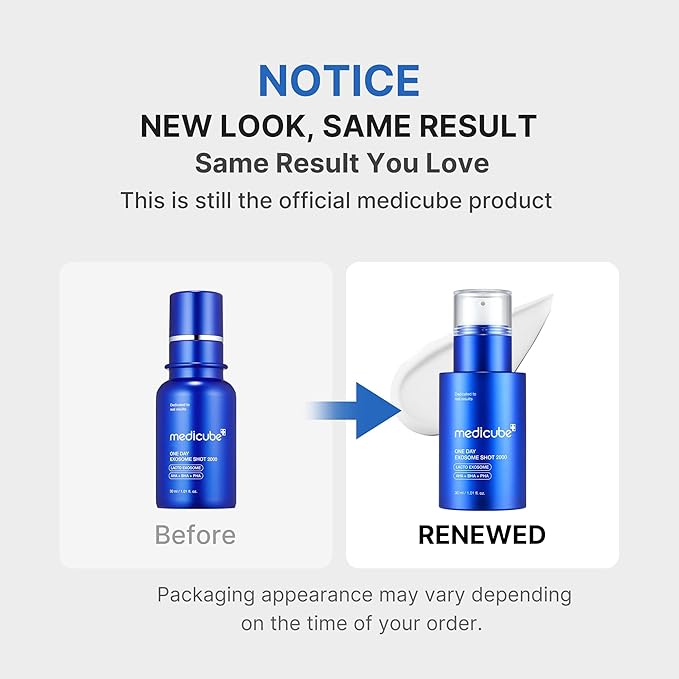 medicube Exosome Shot Zero 7, 500 PPM Spicule Facial Serum | Liquid Skin - Image 2