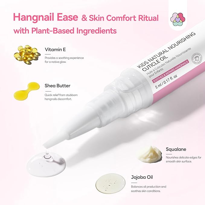 SAVILAND Cuticle Oil Pen for Kids: Plant-Based Nail Oil Pen 8-Hour Long-Lasting - Image 5