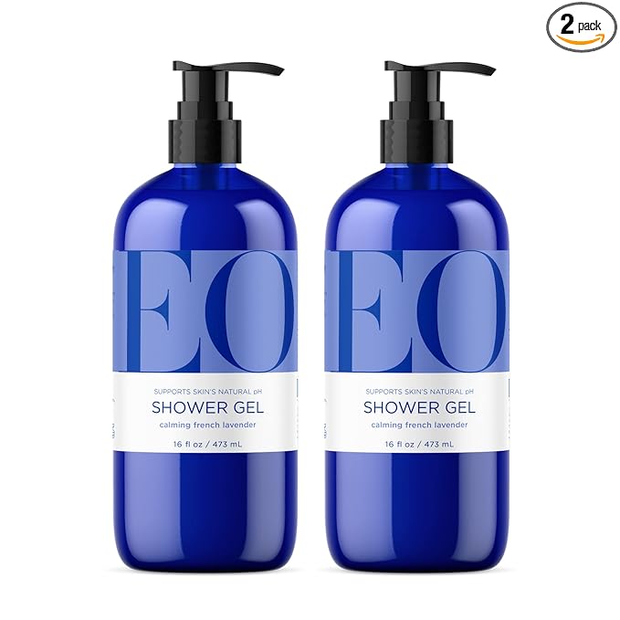 EO Shower Gel Body Wash, 16 Ounce, Organic Plant-Based Skin Conditioning by EOProducts