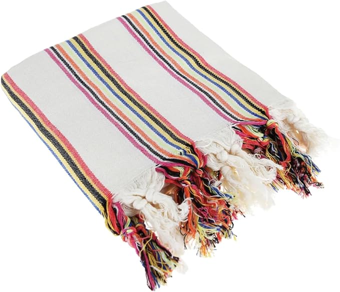 Morrocan Beach Towel | Cotton Blanket Throws, Sand Free, Quick Dry, Turkish - Image 2