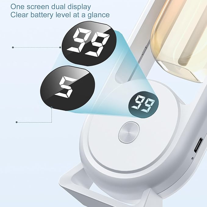 Wall Mounted Essential Oil Diffuser, 5 Modes Dual Display Colourful Night Light - Image 3