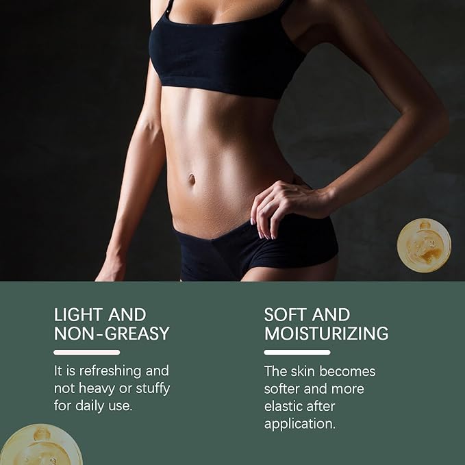 Hydrating Collagen Oil For Body & After Shower, Moisturizing Anti Aging Silk - Image 3