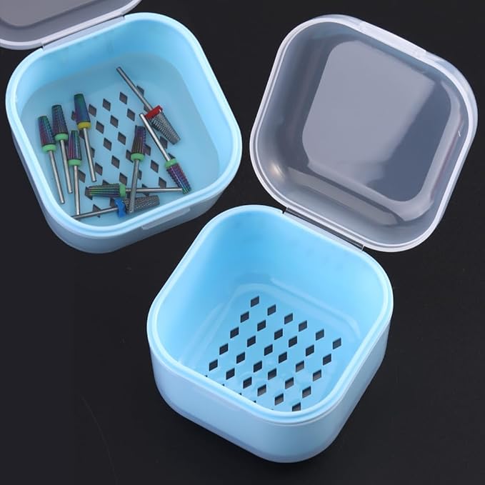 Nail Tool Sterilizer Box Plastic Sterilization Tray by SUTOKAKA