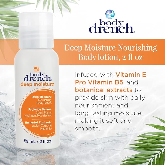 Body Drench Deep Moisture Nourishing Body Lotion, 2 Fluid Ounce - Image 2