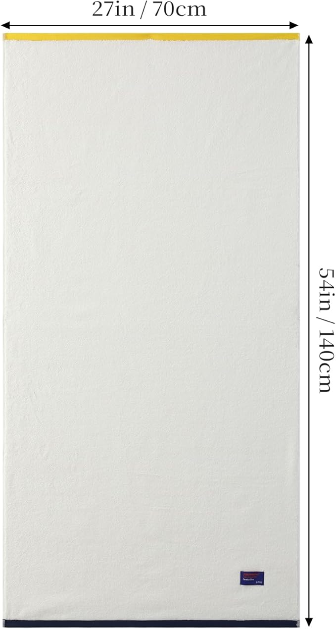 REDKISS 100% Cotton 2 Pack Luxury Bath Towels 27 x 54 Inches, Oversized Bath - Image 3