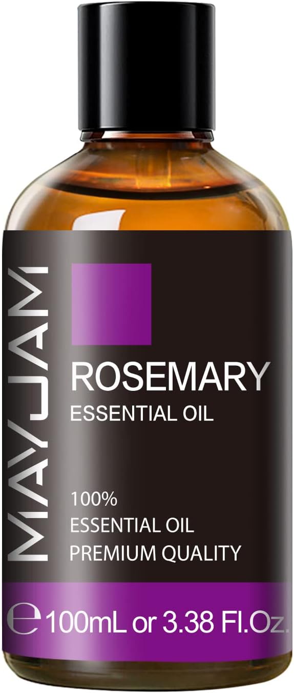 Rosemary Essential Oil with Dropper, MAYJAM Pure Rosemary Oil Aromatherapy Oils - Image 2