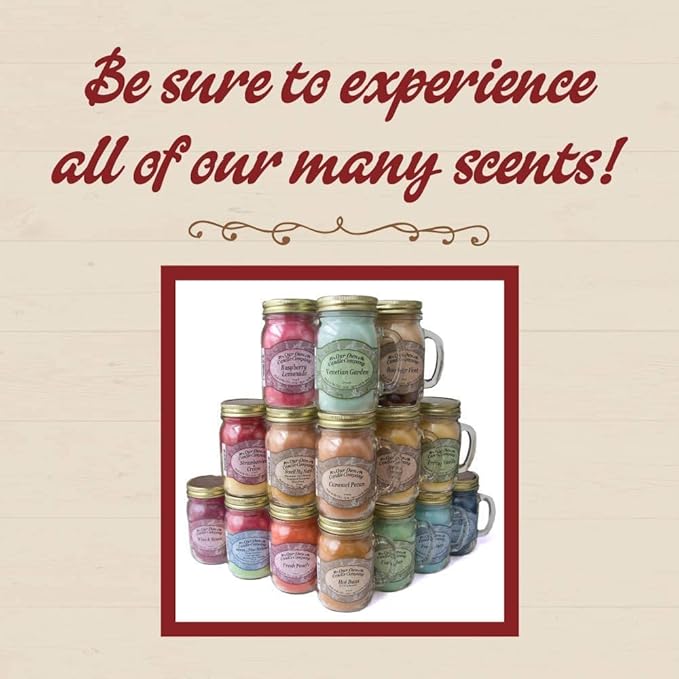 Our Own Candle Company Black Raspberry Vanilla Scented Mason Jar Candle - Image 7