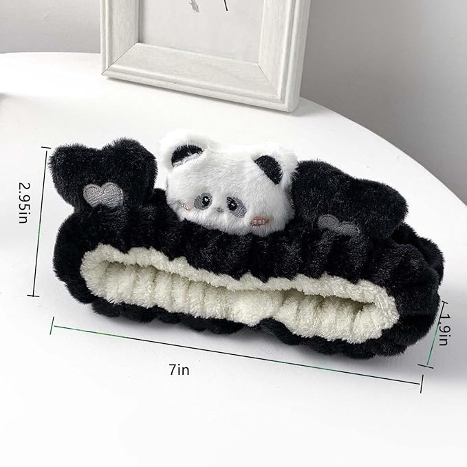 Kawaii Spa Headband，Cute Bear Headband - Image 2