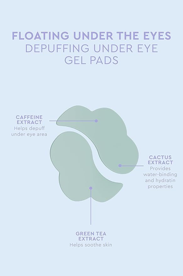 florence by mills Floating Under the Eyes Depuffing Gel Pads | Re-Energize - Image 3
