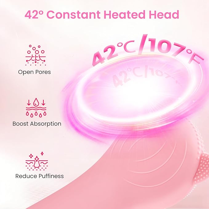 Facial Cleansing Brush Rechargeable, Waterproof Face Scrub Brush - Image 3