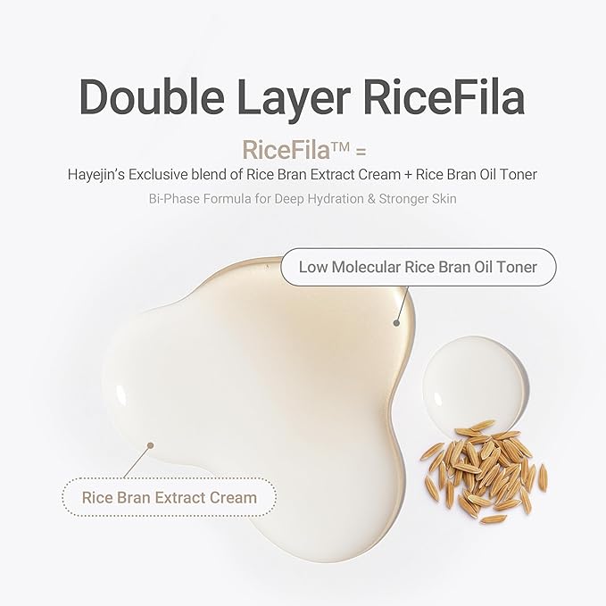 HAYEJIN RiceFila Milk Toner for Glass Skin – 2-in-1 Hydrating Korean Rice Toner - Image 4