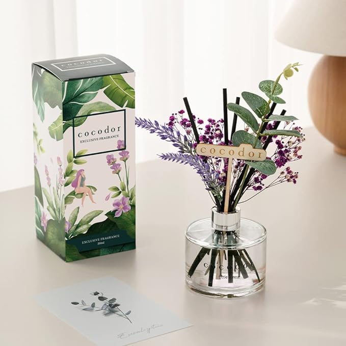 COCODOR Lavender Reed Diffuser/Refreshing Air/6.7oz/1Pack / Home Fragrance - Image 6