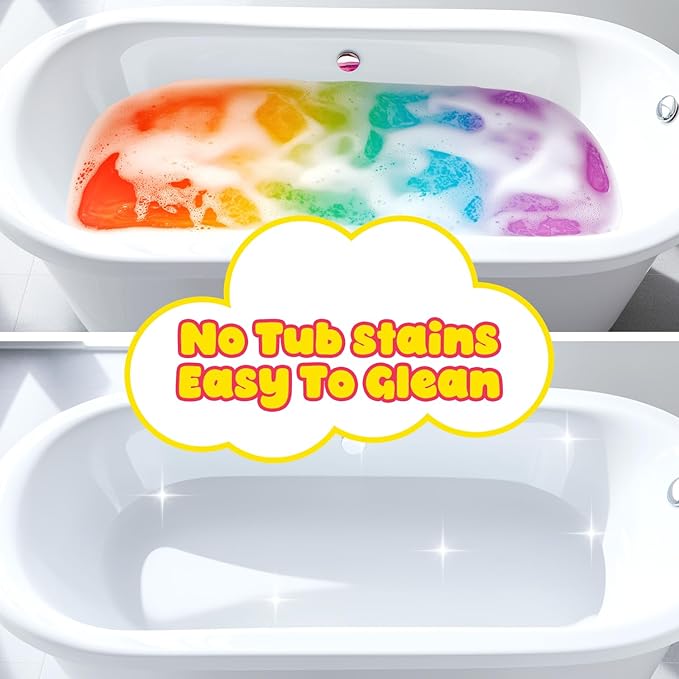 Bath Bombs for Kids, Boys Girls Mothers Day Gifts for Kids, 180 Mini Color - Image 6