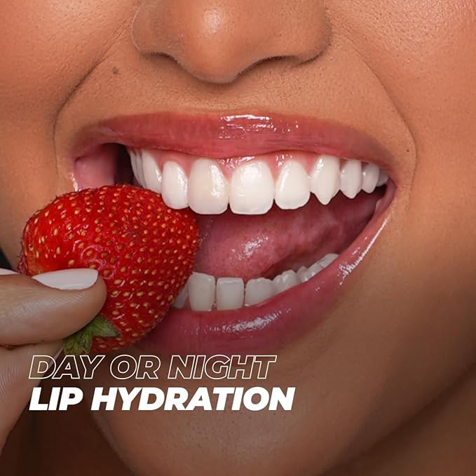 Vitamasques Lip Butter Balm Strawberry Pack of 3, Korean Lip Balm - Image 5