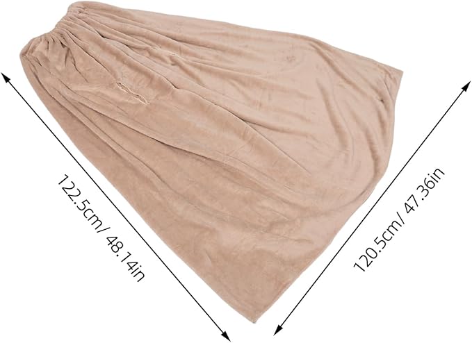 Thick Fleece Sauna Blanket Wrap - Image 2