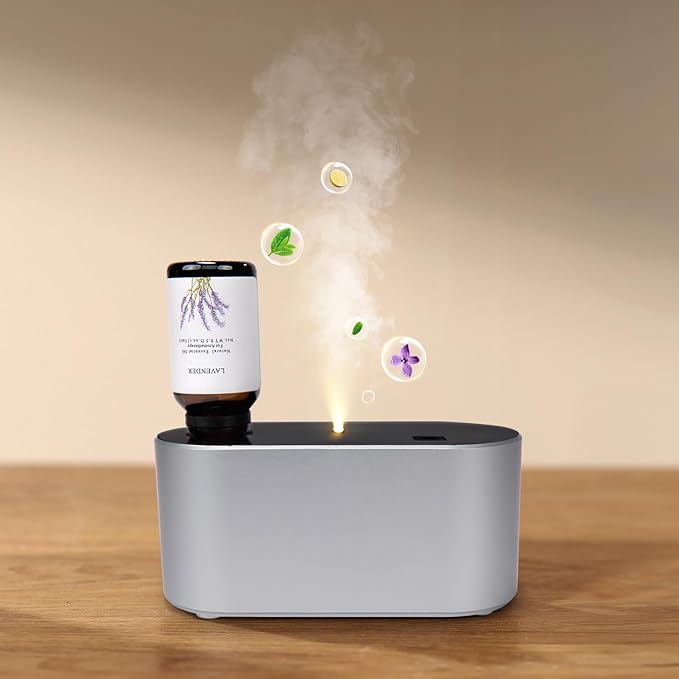 Waterless Diffuser for Home Essential Oil Diffuser, Aromatherapy Diffuser by Nexalithron
