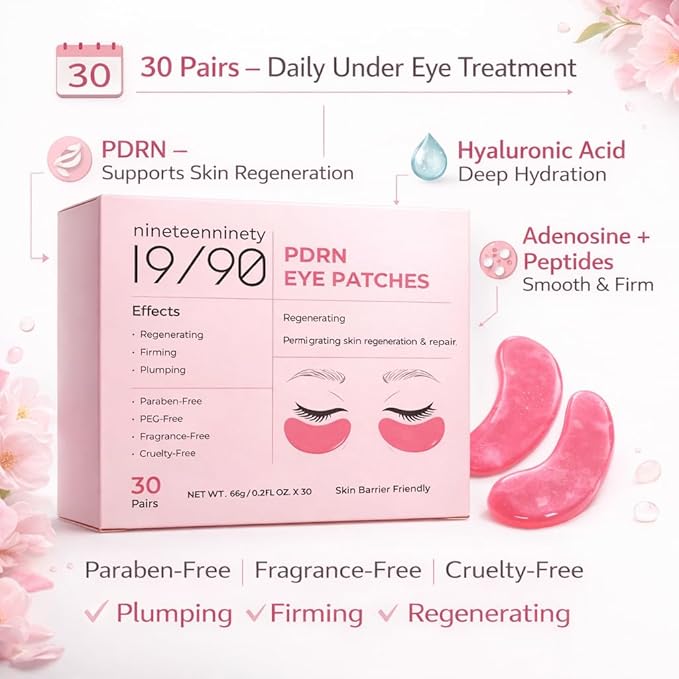 19/90 Revitalizing Hydrogel Under Eye Patches - Image 3