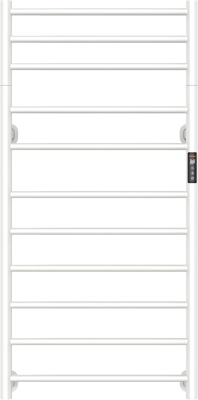 Foldable Heated Towel Rack, Dual-Zone Electric Towel Warmer Rack - Image 8