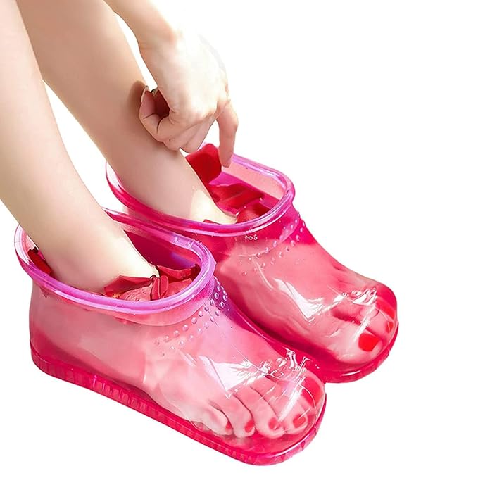 Massage Foot Spa Shoes Portable Feet Soaking Tub, Movable Foot Soaker Pedicure by WMKJDS
