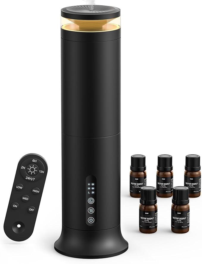 XEITIN Waterless Diffuser with 5 Hotel-inspried Scent Oil by XEITIN