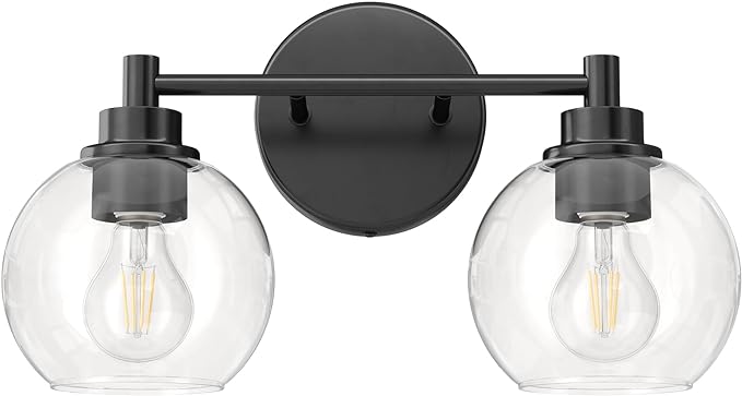 VONLUCE Bathroom Light Fixtures, 2-Light Bathroom Vanity Light by Vonluce