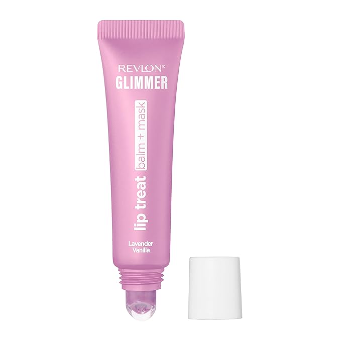 Revlon Glimmer Lip Treat Balm + Mask, Overnight Peptide Lip Treatment, 004 by RevlonConsumerProductsCorp